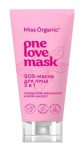 Сос-маска для лица, Miss Organic (Мисс Органик) 50 мл Уан лав маск питательная c aha-кислотами 5в1