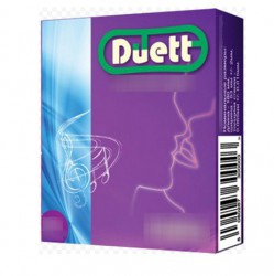 Презервативы Дуэт риббд ребристые 3 шт.