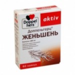Доппельгерц Женьшень, капсулы 180 мг 60 шт