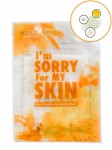 Маска для лица тканевая, I'm sorry for my skin (Прости меня, моя кожа) 23 мл 1 шт с календулой саше-пакет