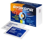 Дуоколд, порошок для приготовления раствора для приема внутрь 5 г 8 шт (в наборе 6 пакетиков День + 2 пакетика Ночь) со вкусом клюквы