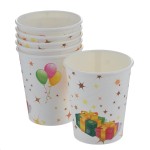 Стакан бумажный, Paclan (Паклан) 250 мл 6 шт арт. 4001052 Пати Кидс с рисунком