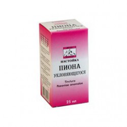 Пиона уклоняющегося настойка 25 мл 1 шт.