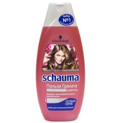Шампунь Schauma Польза граната Пробуждающий для нормальных и ослабленных волос 380 мл