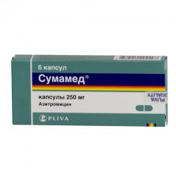 Сумамед, капс. 250 мг №6