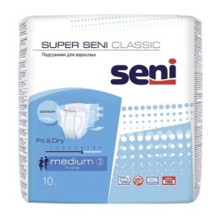 Подгузники для взрослых Seni классик супер медиум р. m 10 шт.
