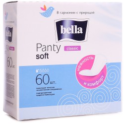 Прокладки женские ежедневные Bella пэнти софт классик 60 шт.