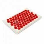 Аппликатор (иппликатор) Кузнецова, р. 17смх28см тибетский на мягкой подложке красный