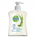Мыло жидкое для рук, Dettol (Деттол) 250 мл антибактериальное алоэ и витамин Е