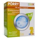 Стиральный порошок, Pyrry (Пурри) 1100 г Колор концентрированный