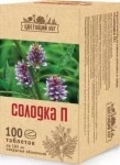 Солодка П, Цветущий луг таблетки покрытые оболочкой 205 г 100 шт БАД