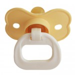 Соска-пустышка латексная, 1 шт бантик анатомическая с кольцом