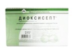 Диоксисепт, раствор для внутриполостного и наружного применения 10 мг/мл 5 мл 10 шт ампулы