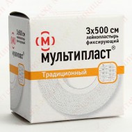Лейкопластырь р. 3смх500см 1 шт.