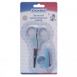 Набор маникюрный, Сказка арт. 5113 ножницы + щипчики