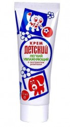 Крем детский увлажняющий легкий с экстрактом ромашки 75 мл