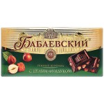 Шоколад, 200 г Бабаевский с целым фундуком +15% бесплатно
